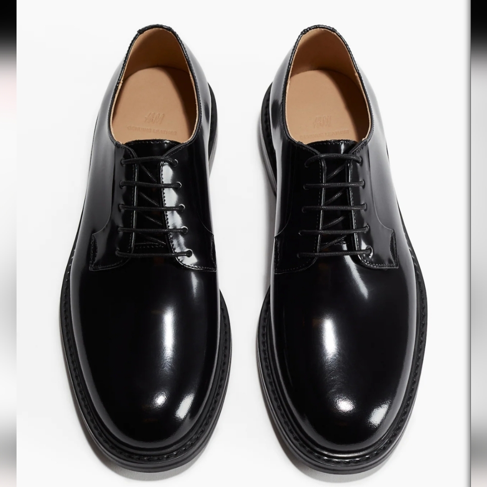 H&M Leather Derby Shoes